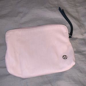 Lululemon Leather Pouch